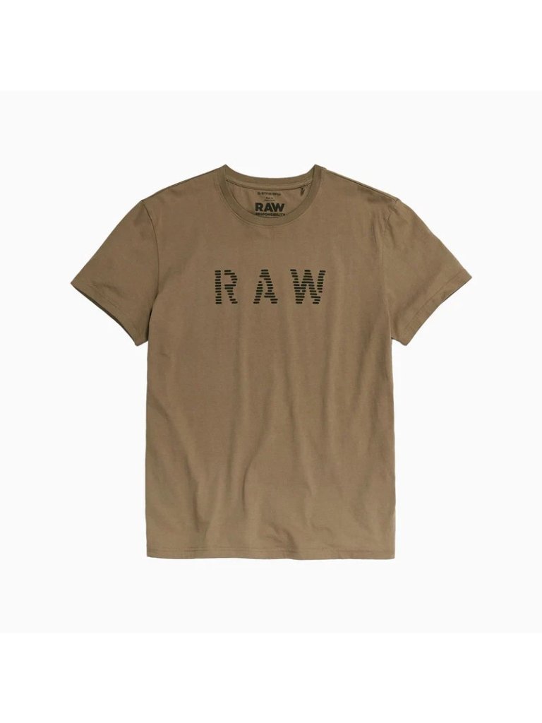 G-Star Raw Men's Raw Short Sleeve T Shirt Deep Walnut Brown S-L — image 2 of 2
